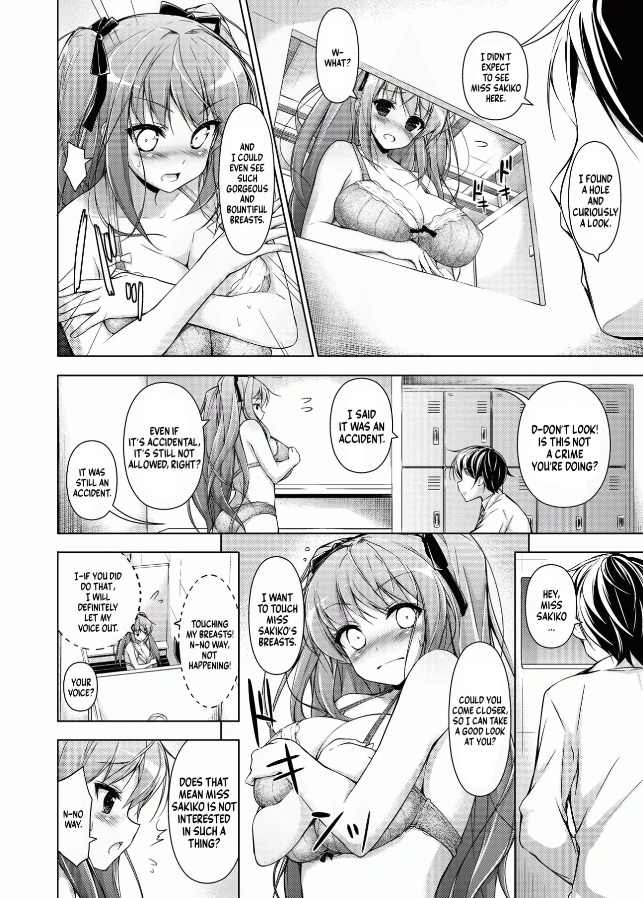 Hentai Manga Comic-The Girl and the Hole in the Wall-Read-9